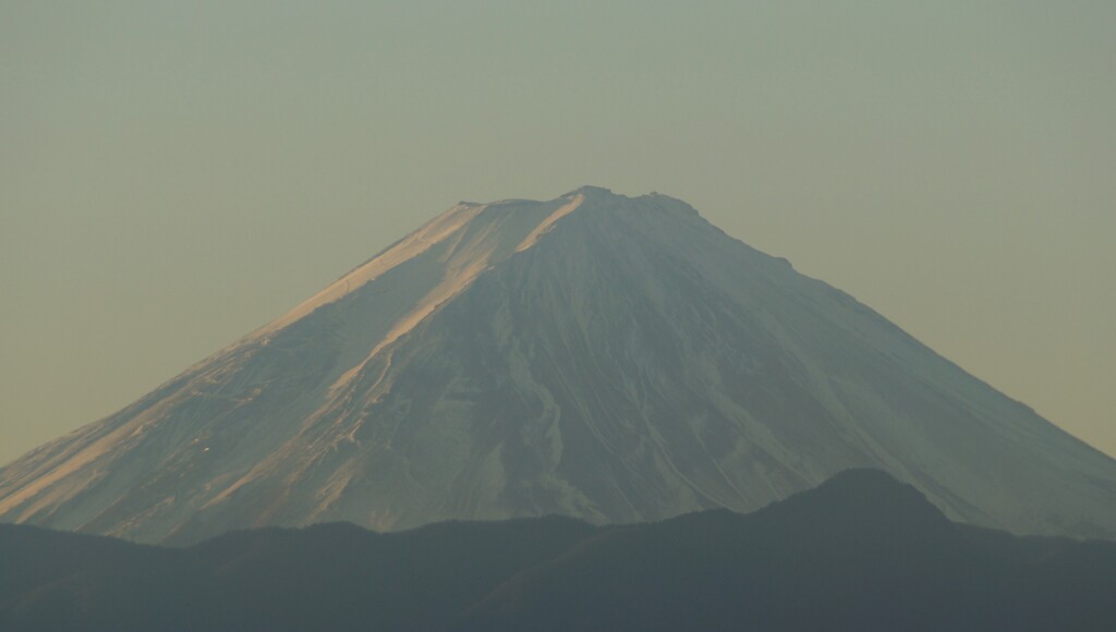 富士山 大沢バス停 山梨市 DSC06129