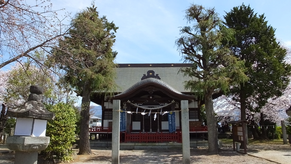 唐土神社 山梨市正徳寺 山梨県