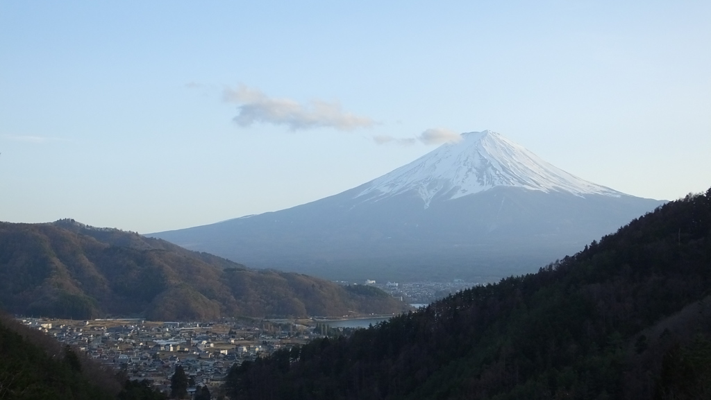 御坂峠 富士河口湖町 山梨県