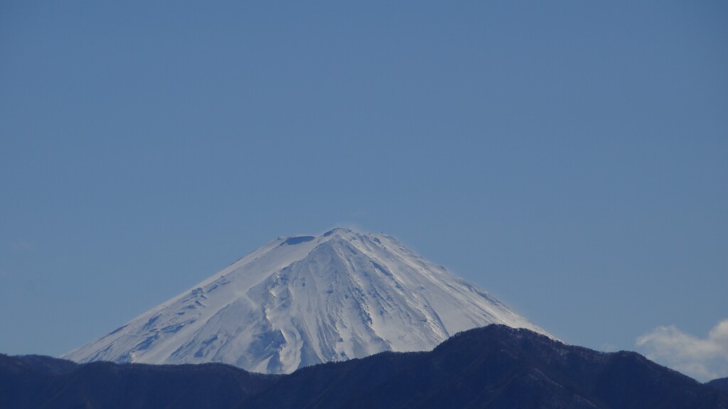 富士山 荒神山 山梨市 山梨県 DSC04494