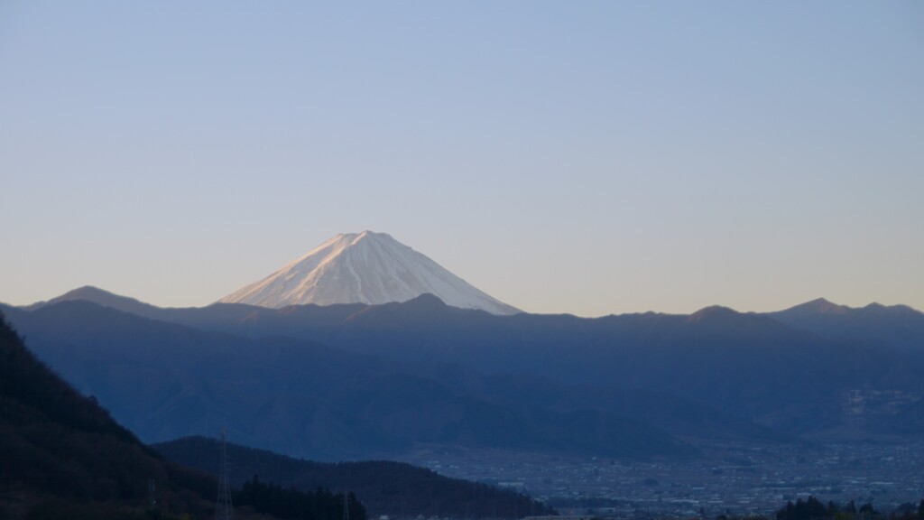 富士山 大沢バス停 山梨市 山梨県 DSC06629