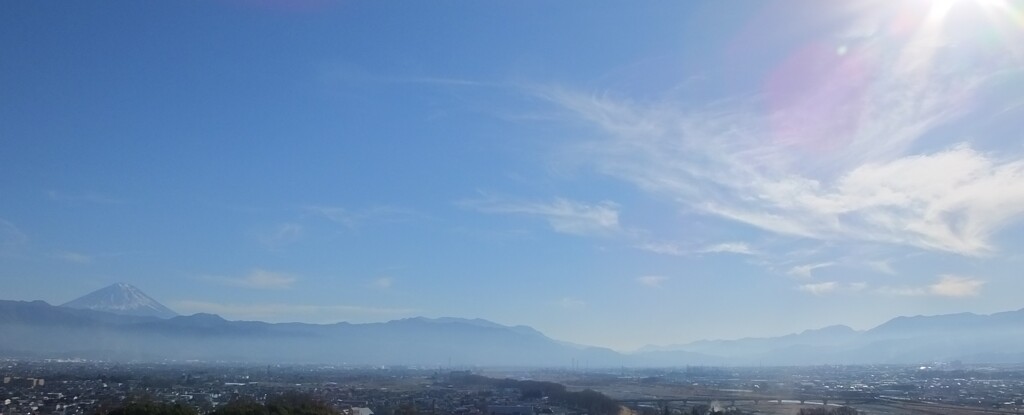 富士山 ドラゴンパーク 赤坂台総合公園 甲斐市 山梨県 DSCF3225