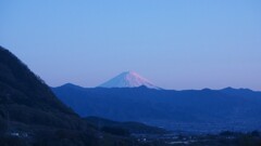 富士山 大沢バス停 山梨市 山梨県 DSC08334