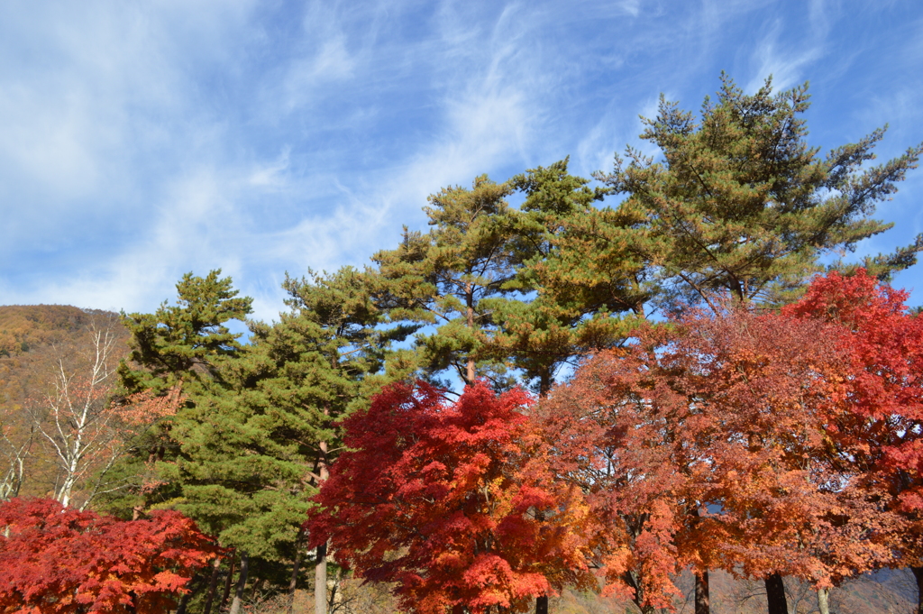 広瀬ダム　山梨県　山梨市にある富士川水系　笛吹川