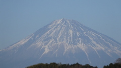 日本の風景 新清水インターチェンジ 静岡県 国道52号 富士山