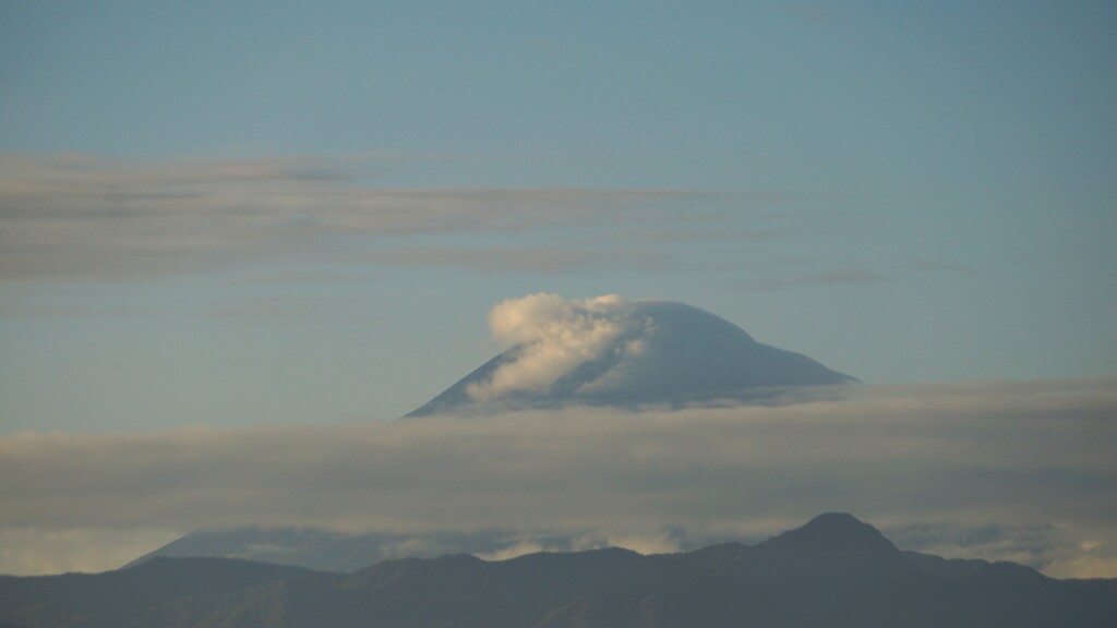 富士山 大沢バス停 山梨市 山梨県 DSC06043