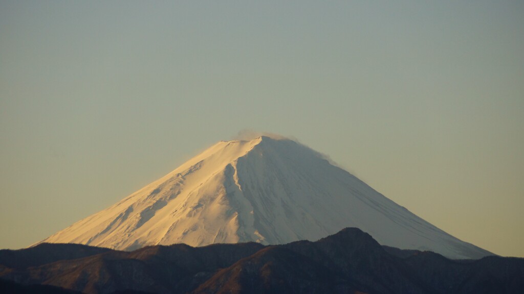 富士山 大沢バス停 山梨市 山梨県 DSC04896