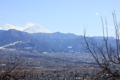 山梨県　山梨市　富士山　フルーツ公園　フルーツライン