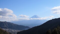 富士山の日2月23日 御坂峠 富士河口湖町 山梨県 DSC00172