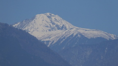 日本の風景 中央市 富士川 南アルプス 山梨県　