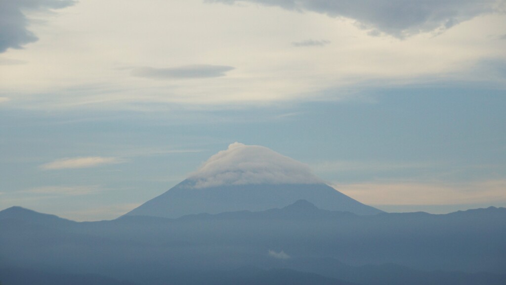 富士山 大沢バス停 山梨市 山梨県 DSC05948