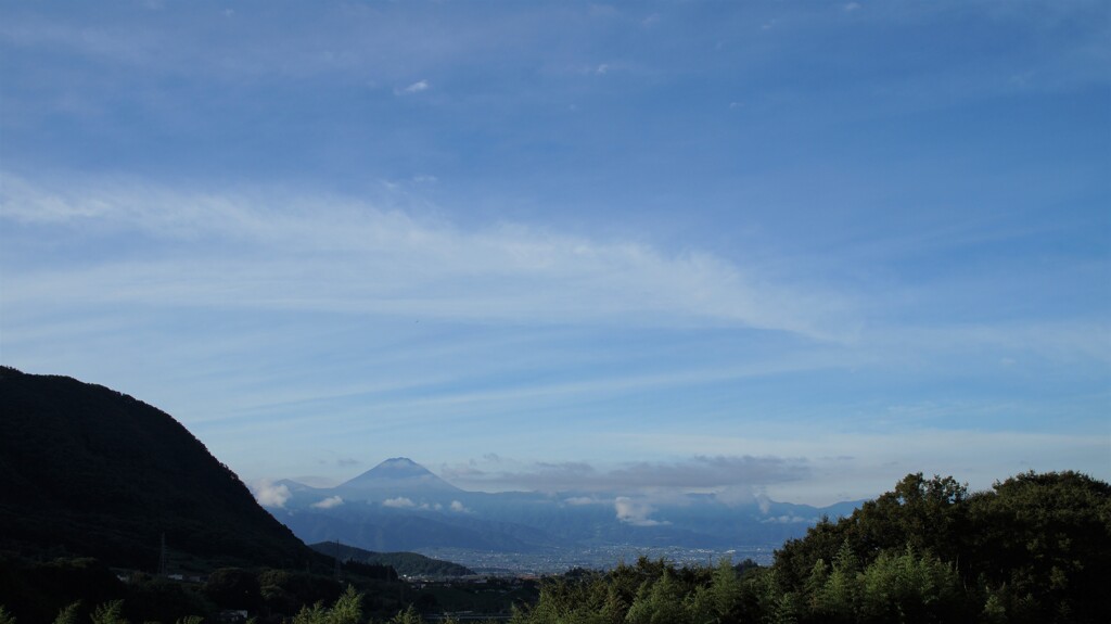 富士山 大沢バス停 山梨市 山梨県 DSC03722