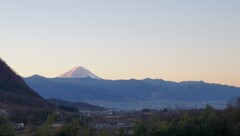 富士山 大沢バス停 山梨市 山梨県 DSC06657
