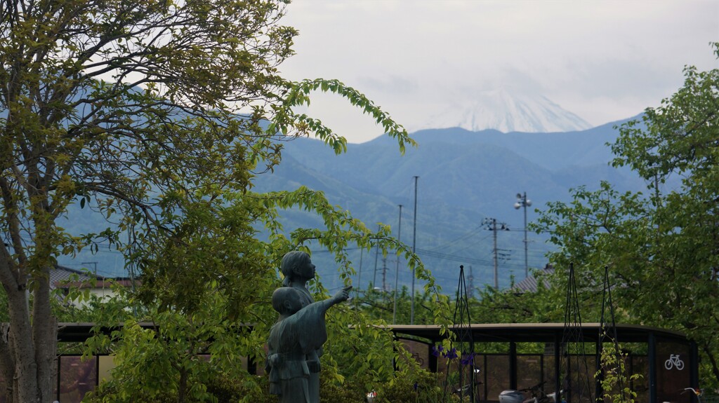 富士山 春日居町駅 笛吹市 山梨県 DSC00448