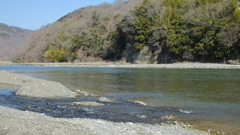 鰍沢 国道52号 富士川 山梨県