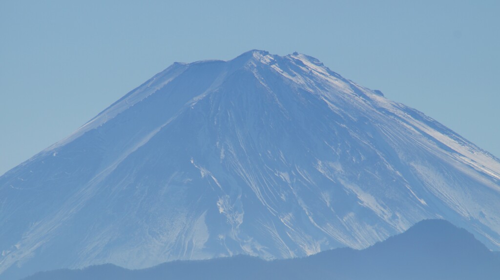 富士山 大沢バス停 山梨市 DSC07796