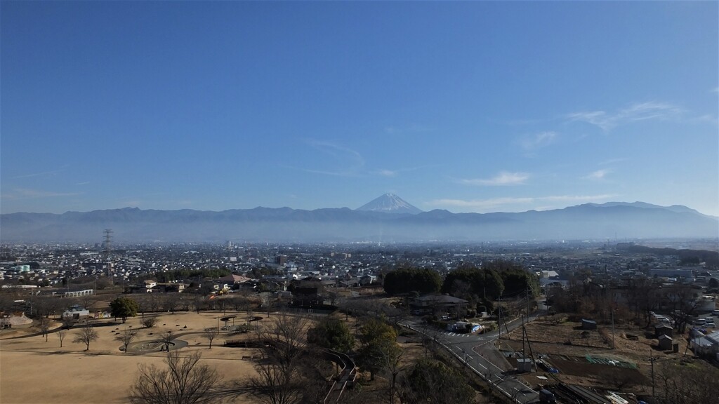 富士山 ドラゴンパーク 赤坂台総合公園 甲斐市 山梨県 DSCF3193