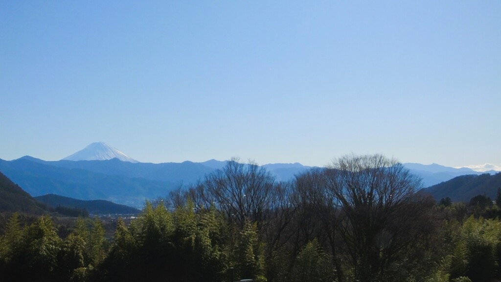 富士山 大沢バス停 山梨市 山梨県 DSCF1002