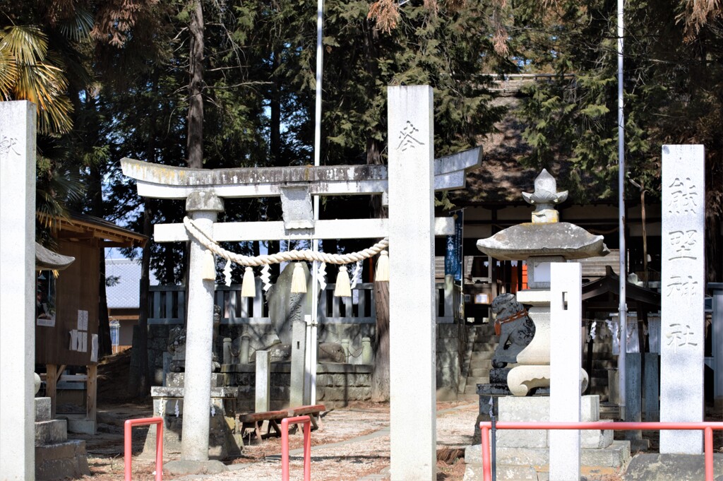 熊野神社  甲州市塩山　山梨県