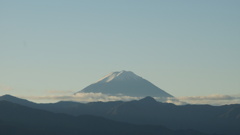 富士山 大沢バス停 山梨市 DSC06114