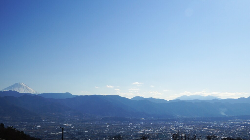 富士山 横根町 甲府市 山梨県 DSC04092