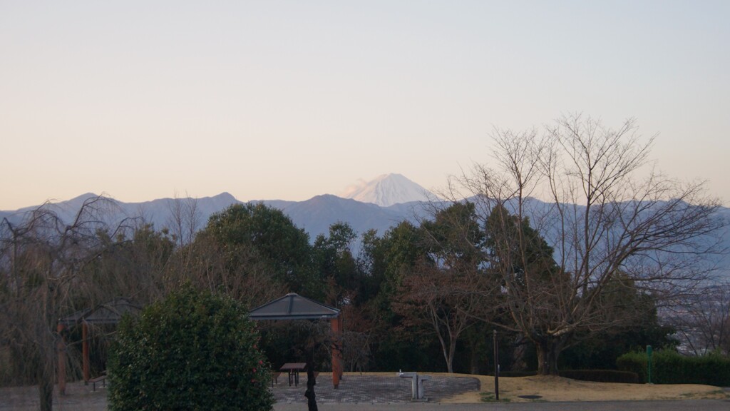 富士山 笛吹川フルーツ公園 山梨市 山梨県 DSC04727