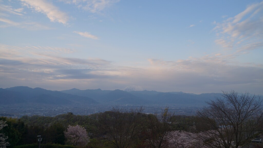 富士山 笛吹川フルーツ公園 山梨市 山梨県 DSC05546