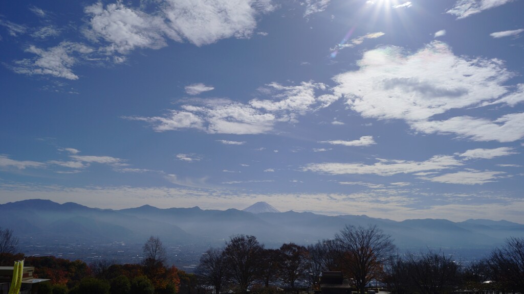 富士山 笛吹川フルーツ公園 山梨市 山梨県 DSC02929