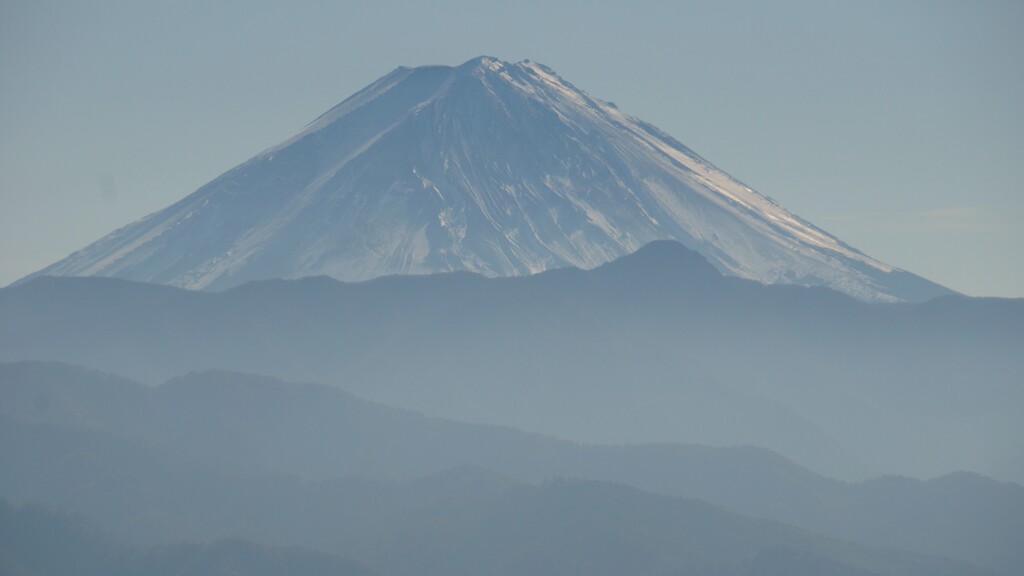 富士山 大沢バス停 山梨市 DSC06146