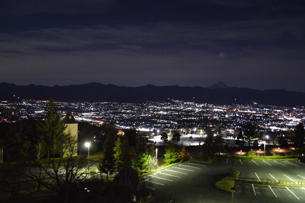 新日本三大夜景  山梨県笛吹川フルーツ公園 DSC_0021