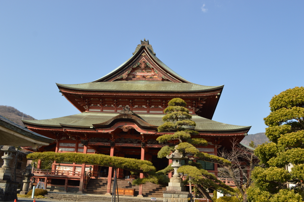 甲斐善光寺 甲府市 山梨県