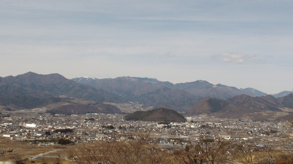 ぶどうの丘　甲州市勝沼　山梨県