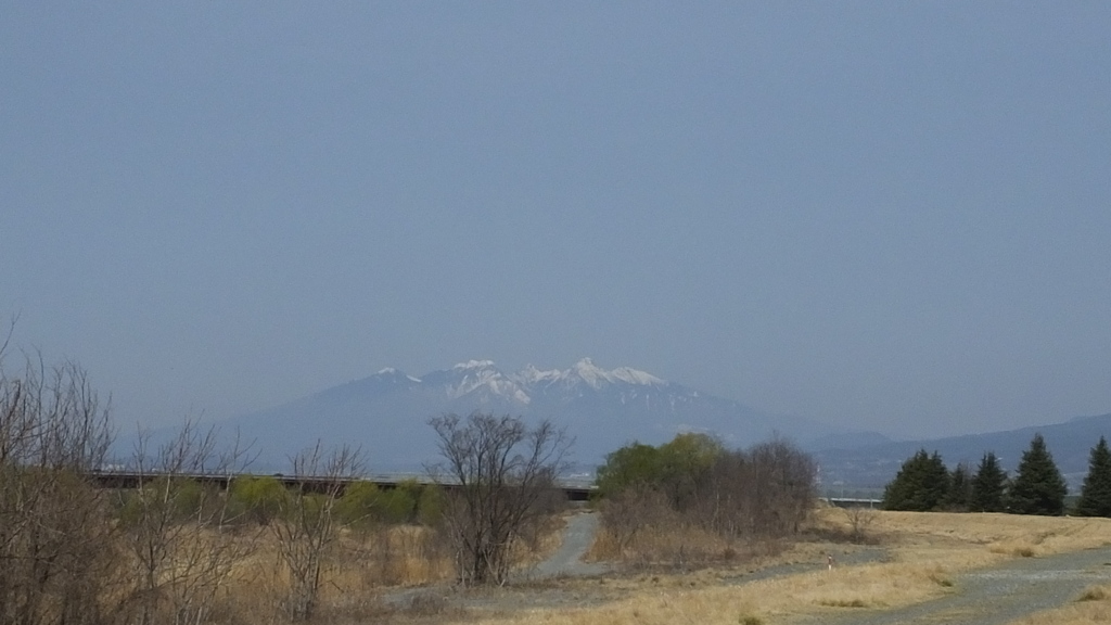 釜無川 中央市 山梨県