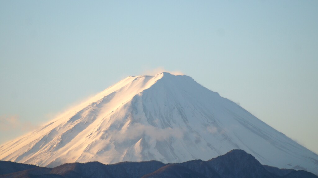 富士山 大沢バス停 山梨市 山梨県 DSC06239