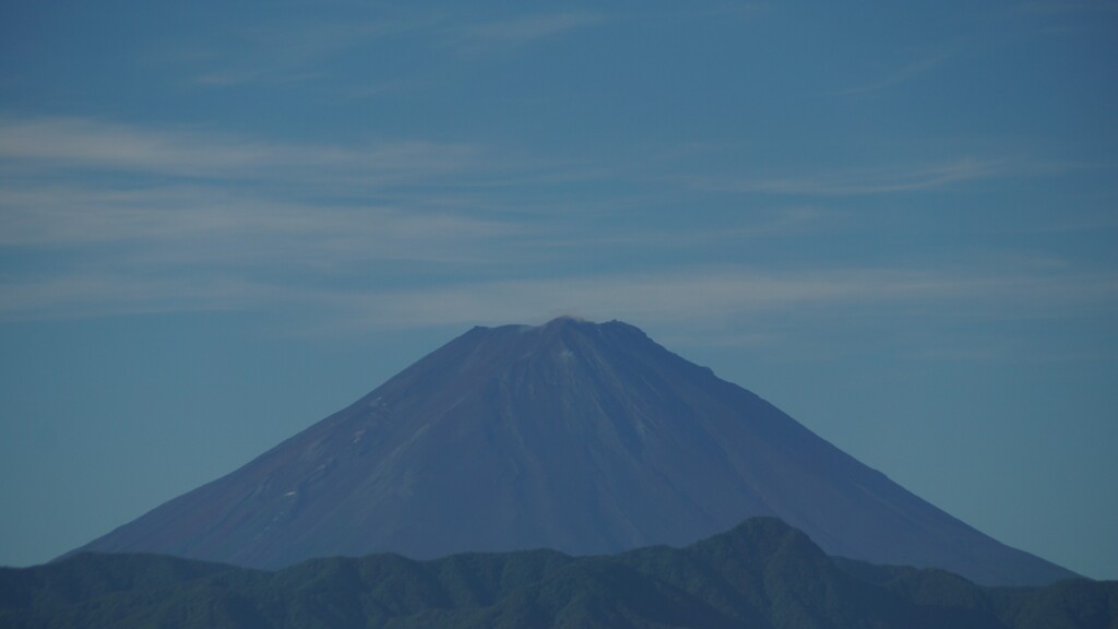 富士山 大沢バス停 山梨市 山梨県 DSC05938