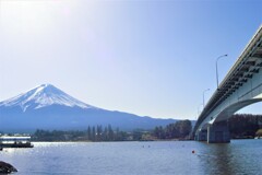 河口湖 富士山 山梨県