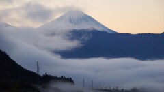 富士山 大沢バス停 山梨市 山梨県 DSC06491