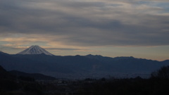 富士山 大沢バス停 山梨市 山梨県 DSC00842