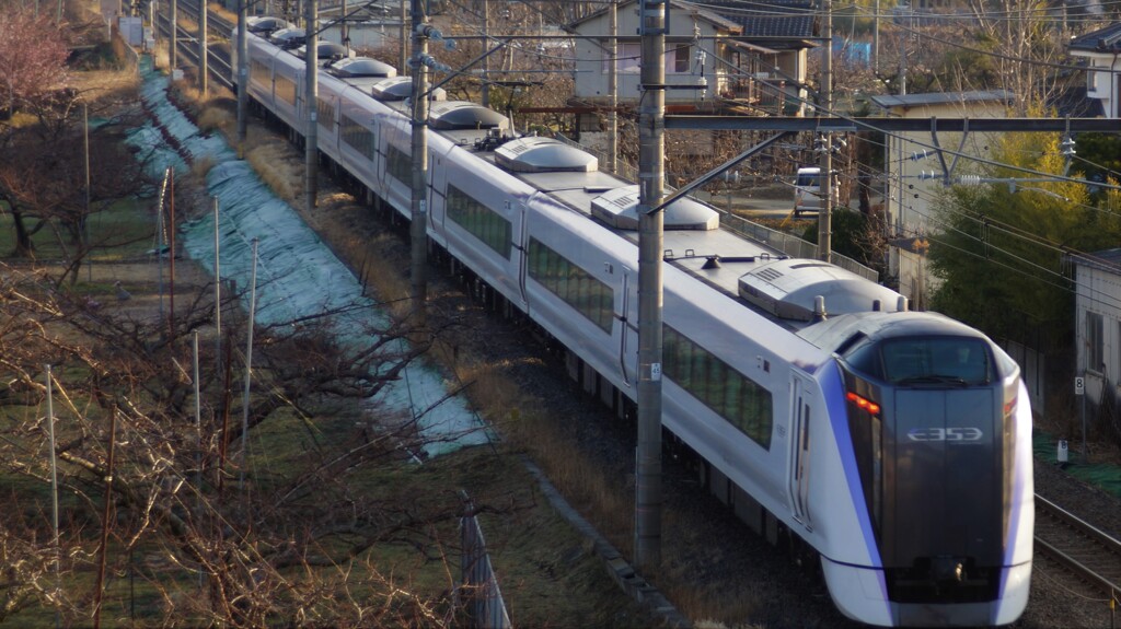 鉄道 JR 中央線 山梨市正徳寺 山梨県 DSC01446 