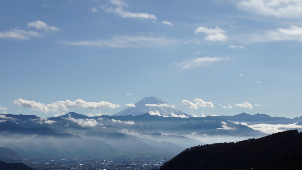 富士山 乙ヶ妻 山梨市 牧丘町 山梨県 DSC03257