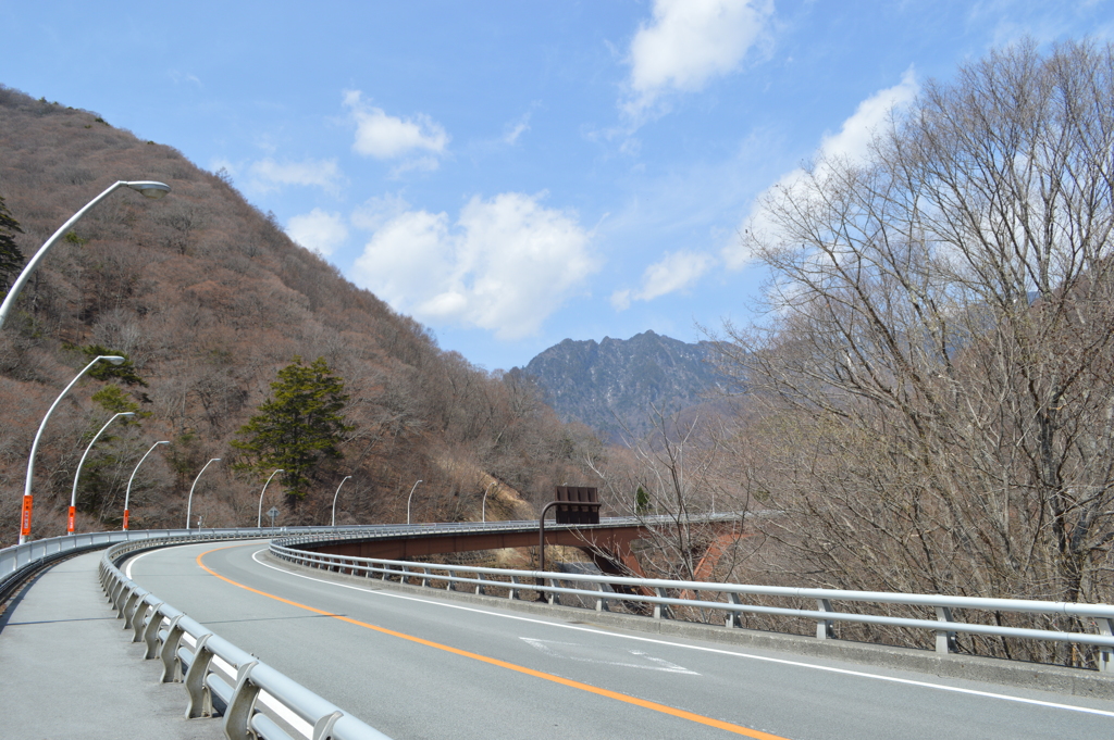 西沢渓谷 ループ橋 秩父多摩甲斐国立公園 山梨市 三富 川浦 山梨県