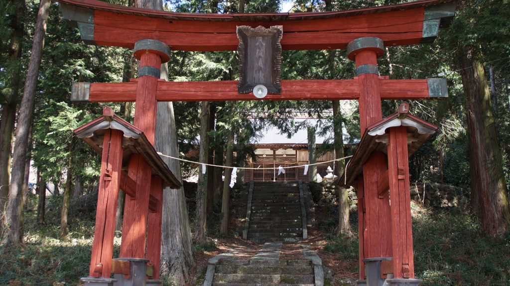 八坂大神社 甲州市藤木 山梨県 DSC02502