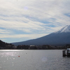河口湖　富士山　山梨県　