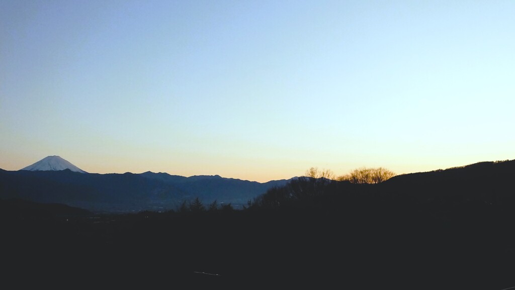 富士山 大沢バス停 山梨市 山梨県 DSCF0974