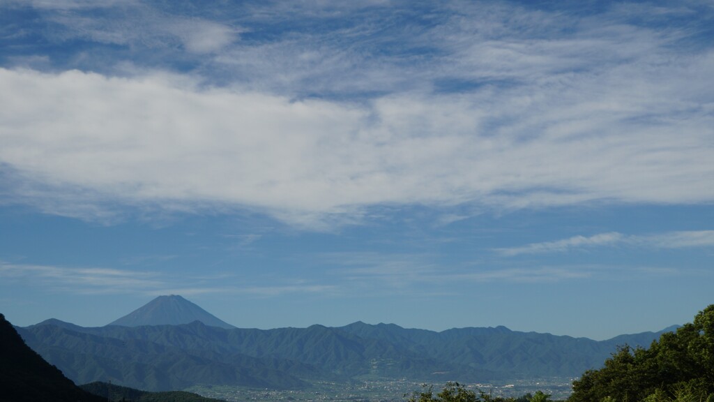 富士山 大沢バス停 山梨市 山梨県 DSC05935