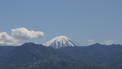 富士山 名前のない展望台 笛吹川フルーツ公園  山梨市 山梨県 DSC05653
