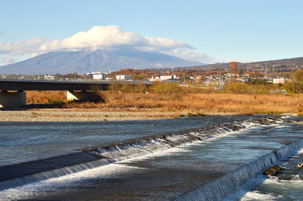 八ヶ岳 釜無川 双葉水辺公園 甲斐市 山梨県 DSC_0020