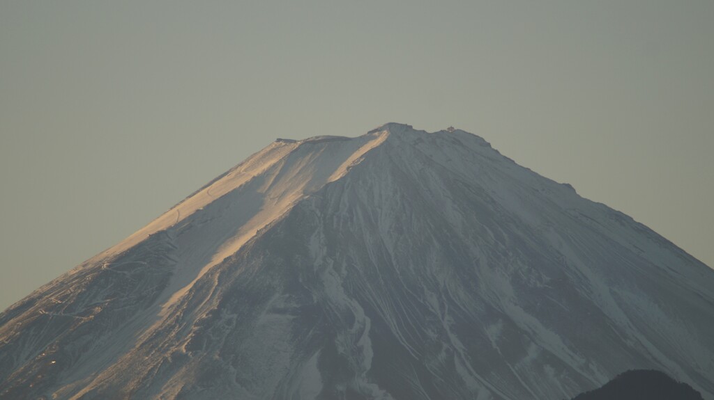 富士山 大沢バス停 山梨市 DSC07773