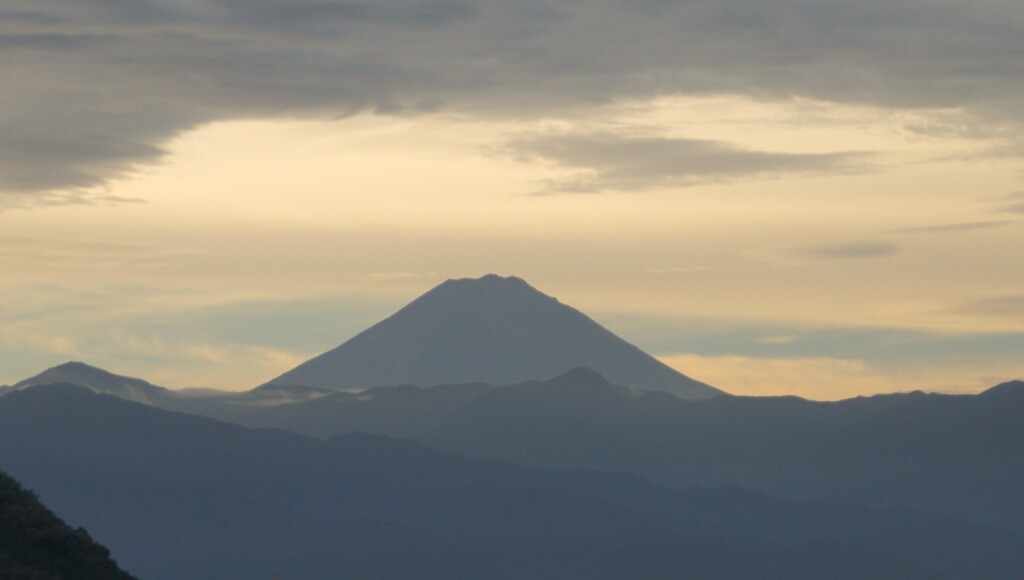 富士山 大沢バス停 山梨市 山梨県 DSC06020
