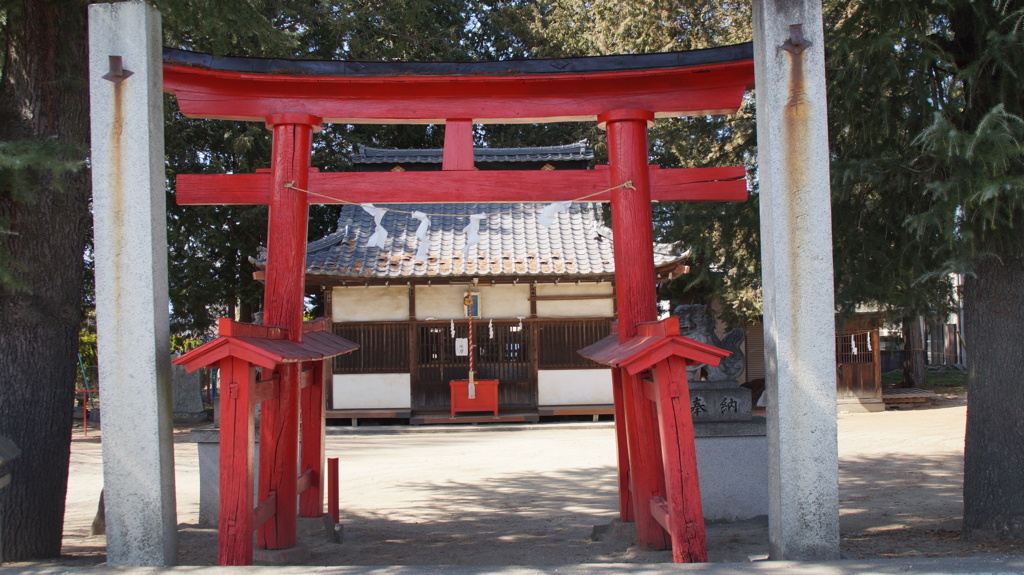 熊野神社 笛吹市御坂町八千蔵 山梨県 DSC01136